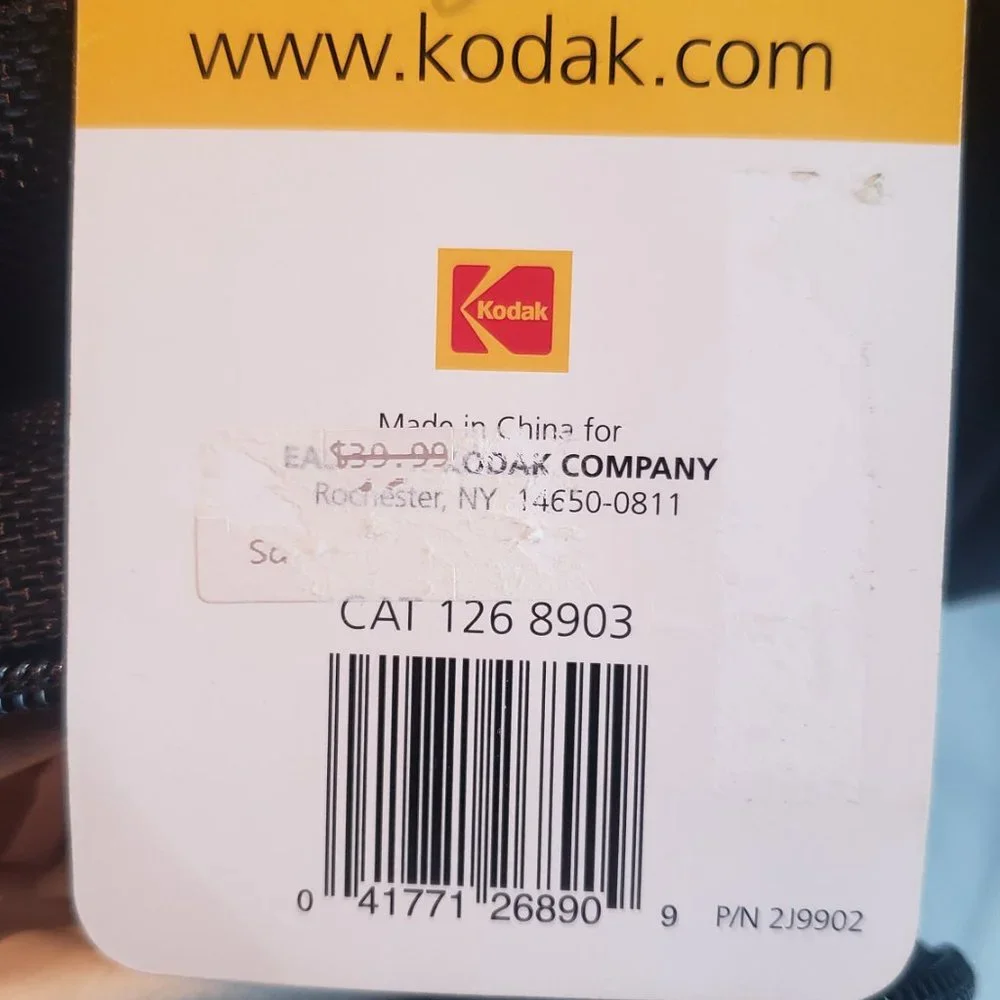 NWT Kodak camera case